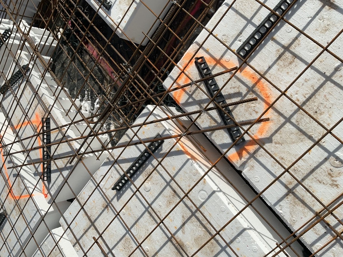 Cover being checked before the pour, Austral
