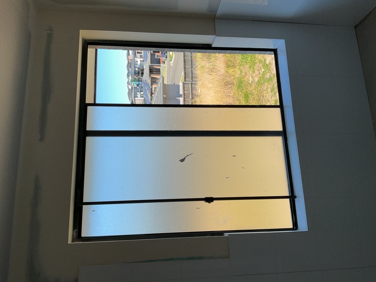 Opening restrictors on first floor windows